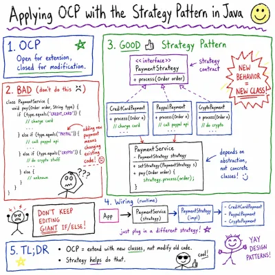 Applying OCP with the Strategy Pattern in Java