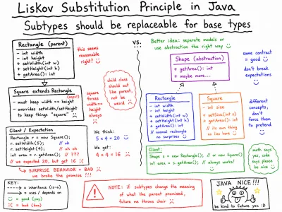 Liskov Substitution Principle in Java: Subclasses Should Replace Parent Classes Safely