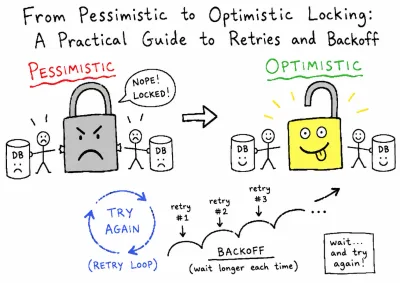From Pessimistic to Optimistic Locking: A Practical Guide to Retries and Backoff